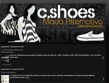Tablet Screenshot of cshoes-tenispersonalizados.blogspot.com