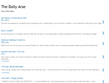 Tablet Screenshot of dailyarse.blogspot.com