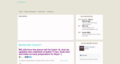 Desktop Screenshot of cottonsyndrome.blogspot.com