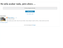 Tablet Screenshot of diego-vicente.blogspot.com