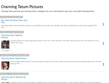 Tablet Screenshot of channing-tatum-pictures.blogspot.com