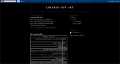 Desktop Screenshot of lucario-yiff.blogspot.com