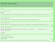 Tablet Screenshot of aleman-intermedio1.blogspot.com