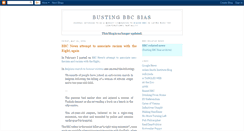 Desktop Screenshot of bustingbbcbias.blogspot.com