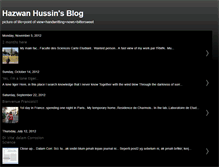 Tablet Screenshot of hazwanhussin.blogspot.com