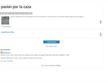 Tablet Screenshot of nacidosparalacaza.blogspot.com