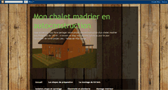 Desktop Screenshot of monchaletmadrierautoconstruction.blogspot.com