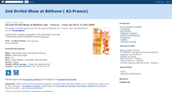 Desktop Screenshot of orchidshowbethune.blogspot.com