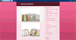 Desktop Screenshot of kerenscreations.blogspot.com