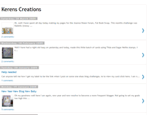 Tablet Screenshot of kerenscreations.blogspot.com
