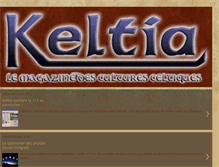 Tablet Screenshot of keltia-magazine.blogspot.com