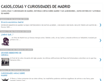 Tablet Screenshot of casosycosasdemadrid.blogspot.com