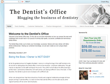 Tablet Screenshot of dentistoffice.blogspot.com