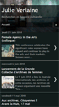 Mobile Screenshot of julieverlaine.blogspot.com