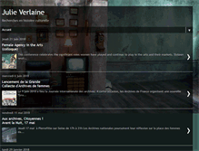 Tablet Screenshot of julieverlaine.blogspot.com