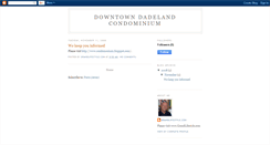 Desktop Screenshot of downtowndadelandcondos.blogspot.com
