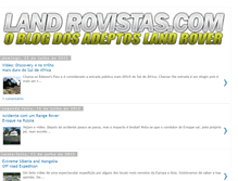 Tablet Screenshot of landrovistas.blogspot.com