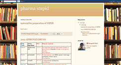 Desktop Screenshot of pharmastupid.blogspot.com
