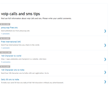 Tablet Screenshot of aboutvoipsms.blogspot.com
