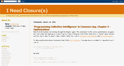 Desktop Screenshot of i-need-closures.blogspot.com