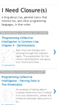Mobile Screenshot of i-need-closures.blogspot.com
