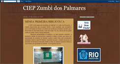 Desktop Screenshot of ciepzumbidospalmares.blogspot.com