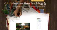 Desktop Screenshot of os-letreiros.blogspot.com
