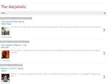 Tablet Screenshot of naijaholic.blogspot.com