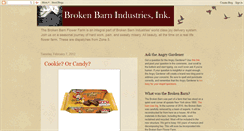 Desktop Screenshot of brokenbarn.blogspot.com