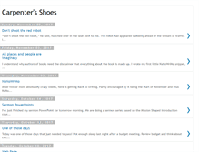 Tablet Screenshot of carpenters-shoes.blogspot.com