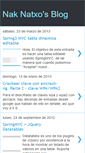 Mobile Screenshot of naknatxo.blogspot.com