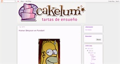 Desktop Screenshot of cakelum.blogspot.com