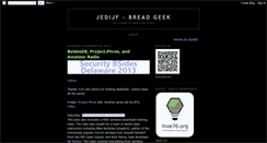 Desktop Screenshot of jedijf.blogspot.com