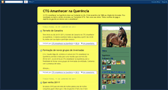 Desktop Screenshot of ctgamanhecernaquerencia.blogspot.com