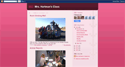 Desktop Screenshot of mrshartmanclass.blogspot.com