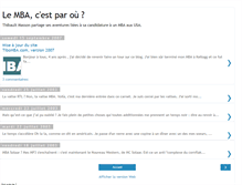 Tablet Screenshot of frenchmba.blogspot.com