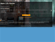 Tablet Screenshot of makelifeharder.blogspot.com