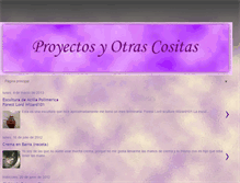 Tablet Screenshot of misproyectos-yotros.blogspot.com