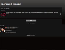 Tablet Screenshot of dreamz29.blogspot.com