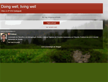 Tablet Screenshot of doinglivingwell.blogspot.com