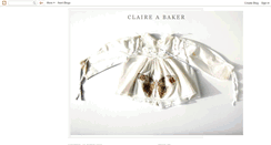 Desktop Screenshot of claireabaker.blogspot.com
