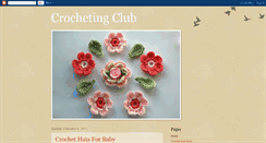 Desktop Screenshot of crochetingclub.blogspot.com