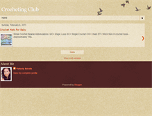 Tablet Screenshot of crochetingclub.blogspot.com