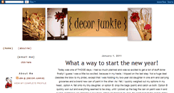 Desktop Screenshot of decorjunkie.blogspot.com