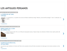 Tablet Screenshot of losantiguosperuanos.blogspot.com