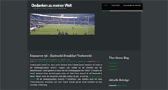 Desktop Screenshot of hannoverfussball.blogspot.com