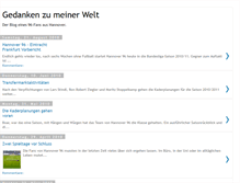 Tablet Screenshot of hannoverfussball.blogspot.com