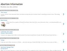 Tablet Screenshot of abortion-information.blogspot.com