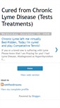 Mobile Screenshot of lymediseasecures.blogspot.com