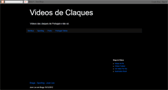 Desktop Screenshot of claquesvideos.blogspot.com